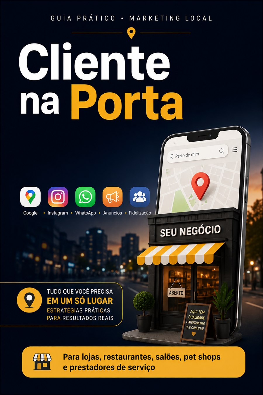 Cliente na Porta